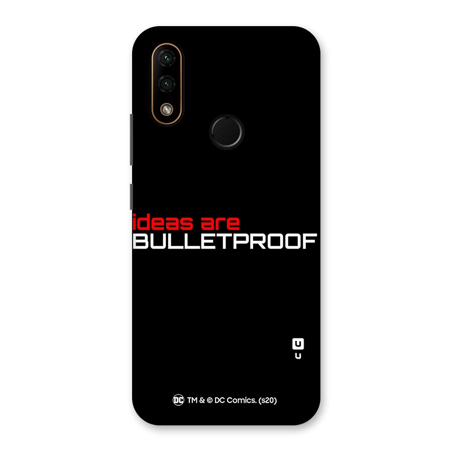 Vendetta Ideas are Bulletproof Back Case for Lenovo A6 Note