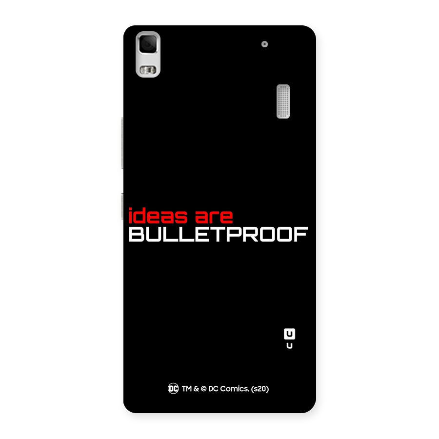 Vendetta Ideas are Bulletproof Back Case for Lenovo A7000