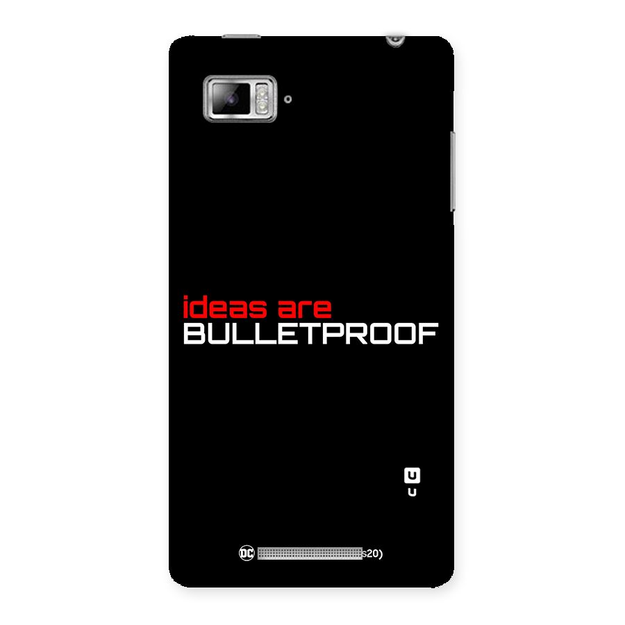 Vendetta Ideas are Bulletproof Back Case for Lenovo Vibe Z K910