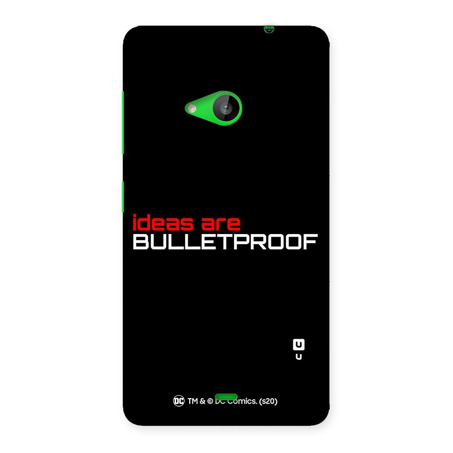 Vendetta Ideas are Bulletproof Back Case for Lumia 535
