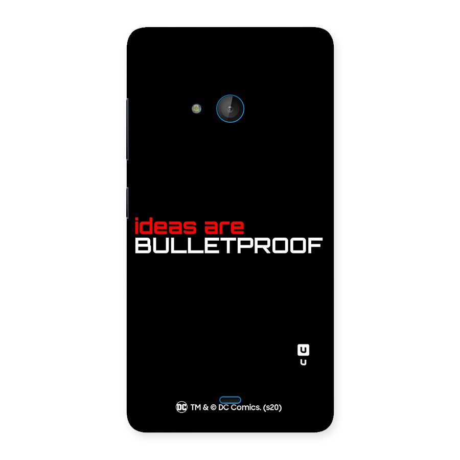 Vendetta Ideas are Bulletproof Back Case for Lumia 540