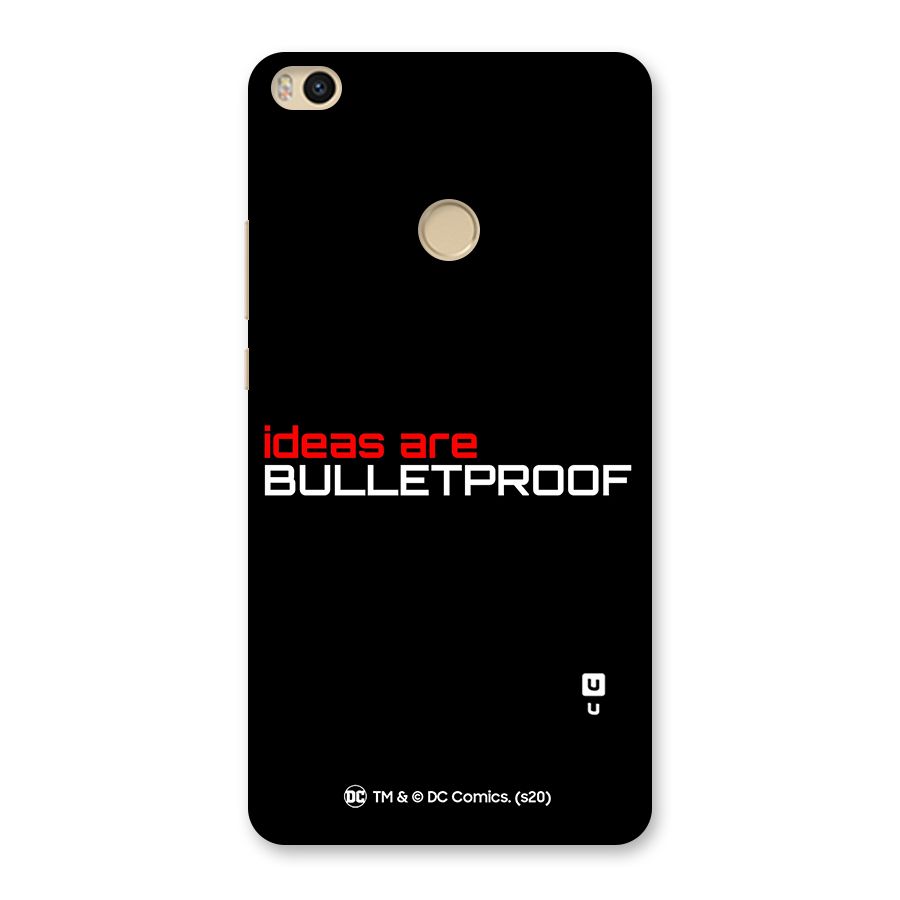 Vendetta Ideas are Bulletproof Back Case for Mi Max 2