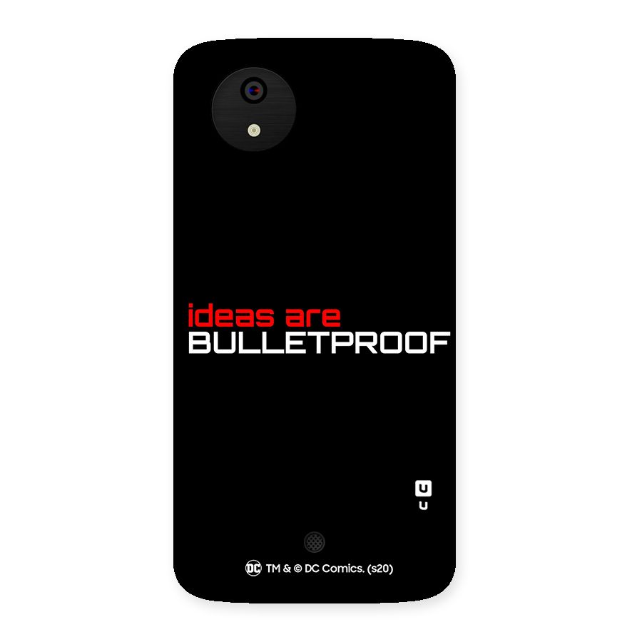Vendetta Ideas are Bulletproof Back Case for Micromax Canvas A1