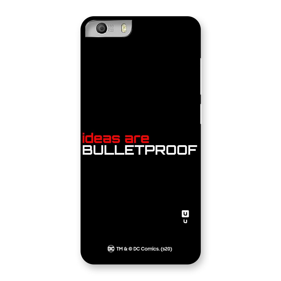 Vendetta Ideas are Bulletproof Back Case for Micromax Canvas Knight 2