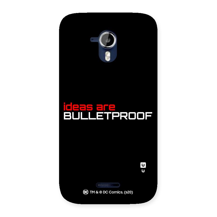 Vendetta Ideas are Bulletproof Back Case for Micromax Canvas Magnus A117