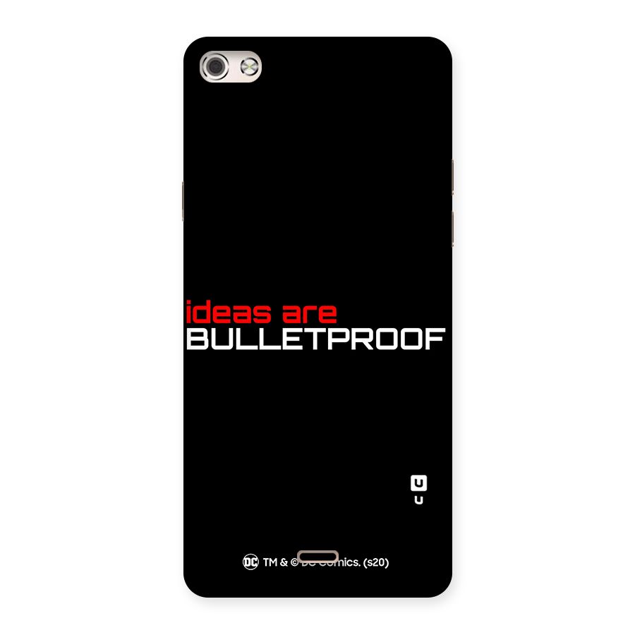 Vendetta Ideas are Bulletproof Back Case for Micromax Canvas Silver 5