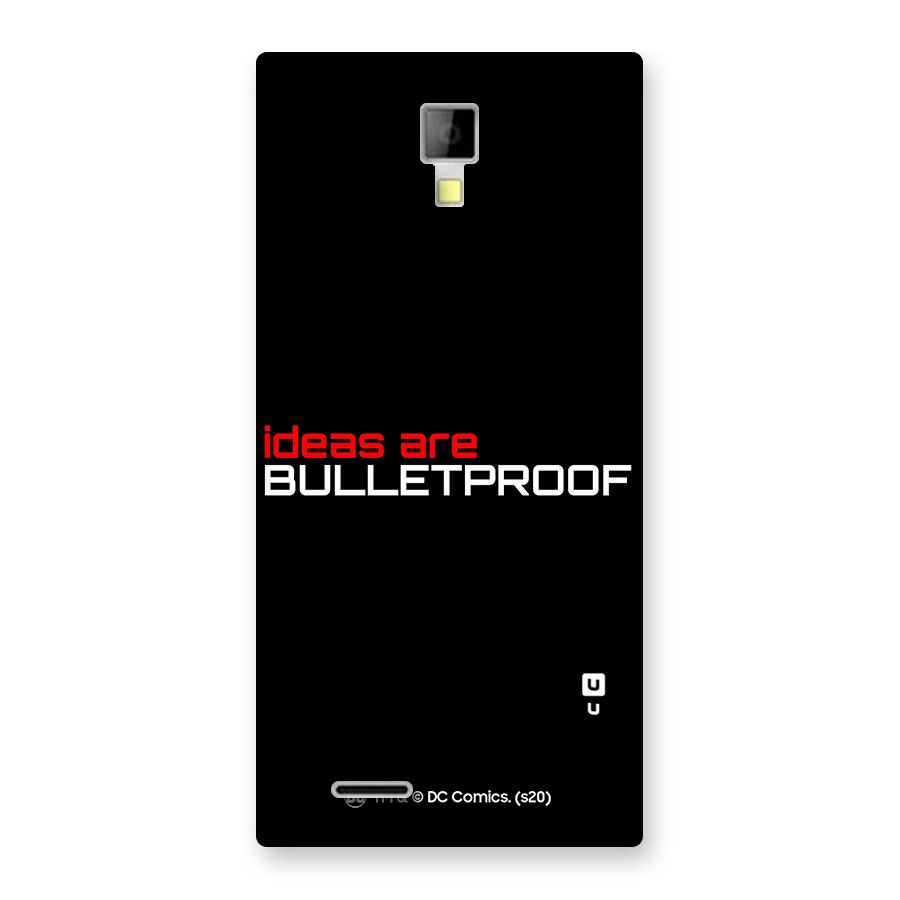 Vendetta Ideas are Bulletproof Back Case for Micromax Canvas Xpress A99