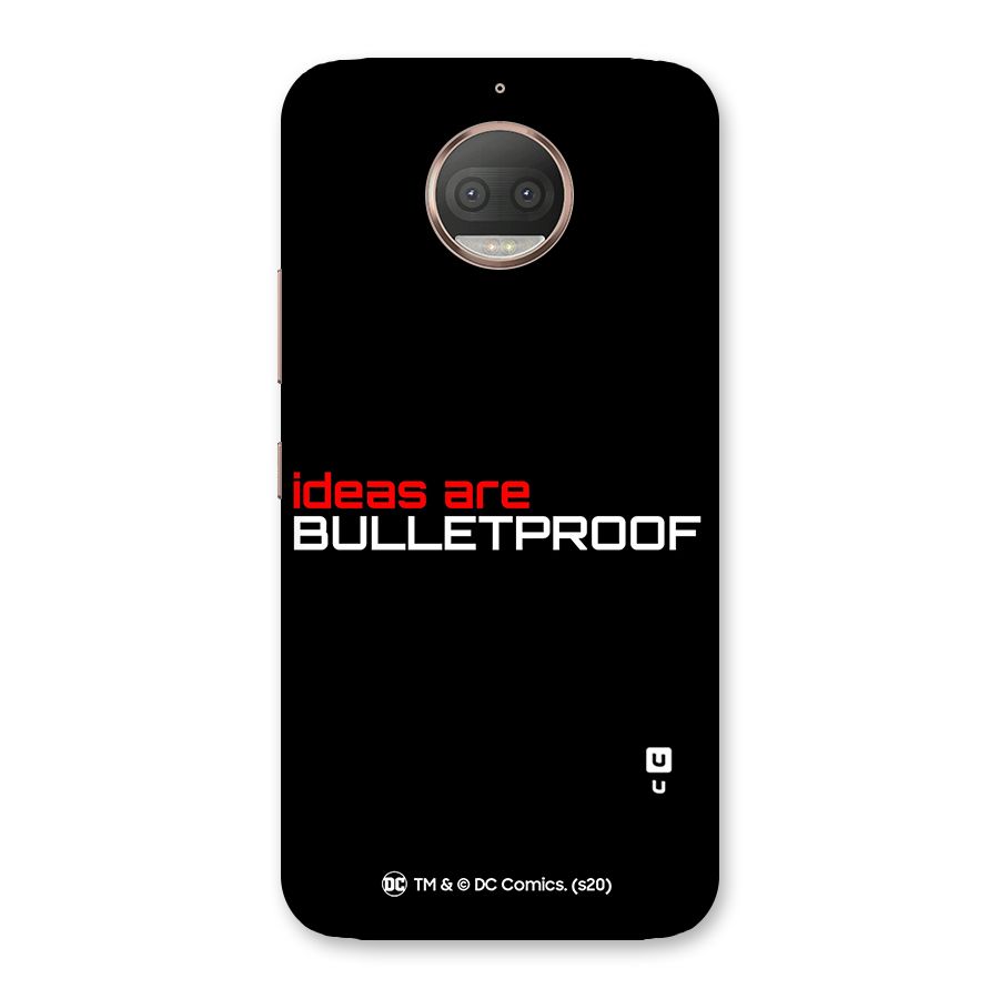 Vendetta Ideas are Bulletproof Back Case for Moto G5s Plus
