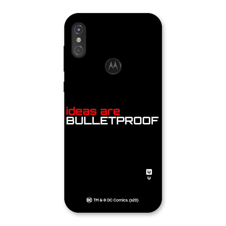 Vendetta Ideas are Bulletproof Back Case for Motorola One Power