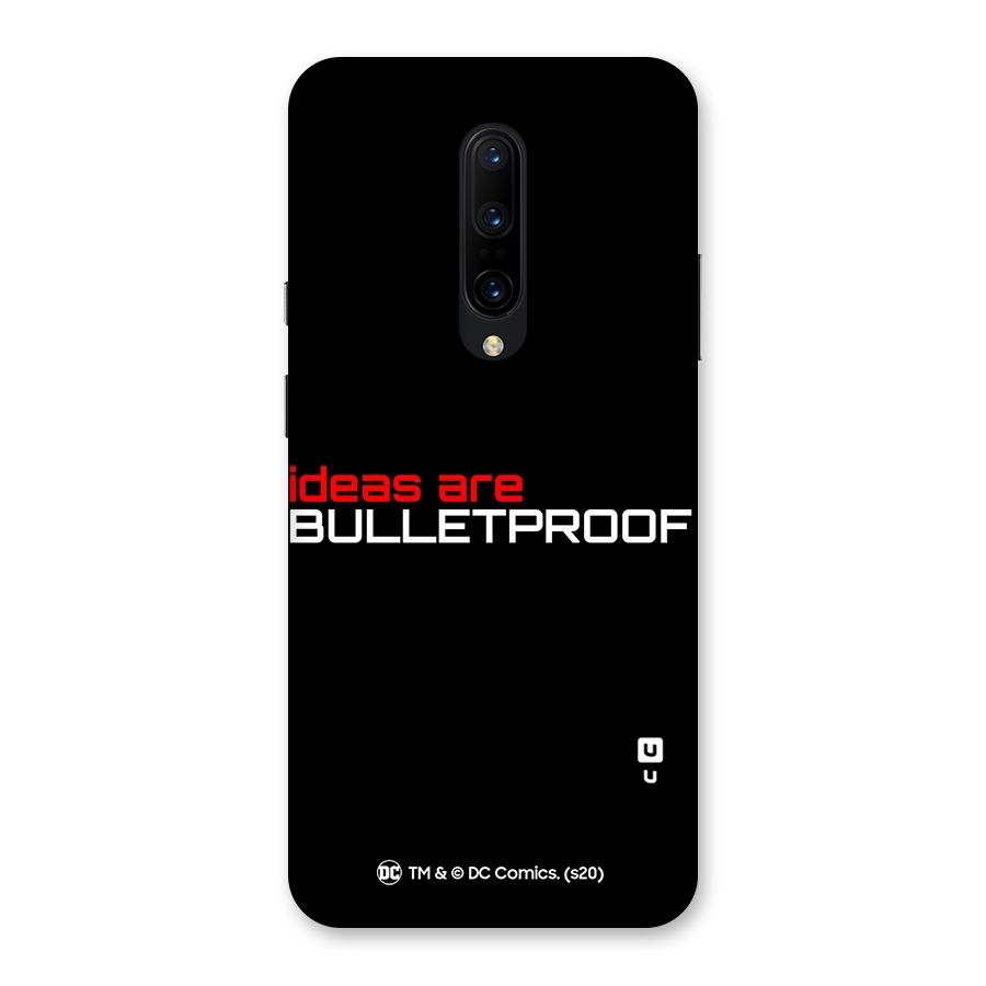 Vendetta Ideas are Bulletproof Back Case for OnePlus 7 Pro