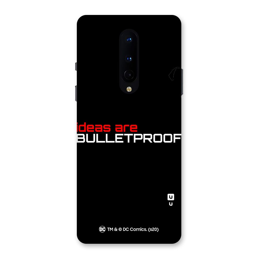 Vendetta Ideas are Bulletproof Back Case for OnePlus 8