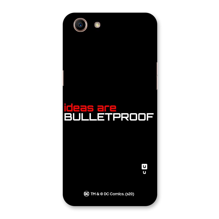 Vendetta Ideas are Bulletproof Back Case for Oppo A83 (2018)