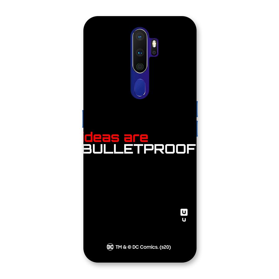 Vendetta Ideas are Bulletproof Back Case for Oppo A9 (2020)