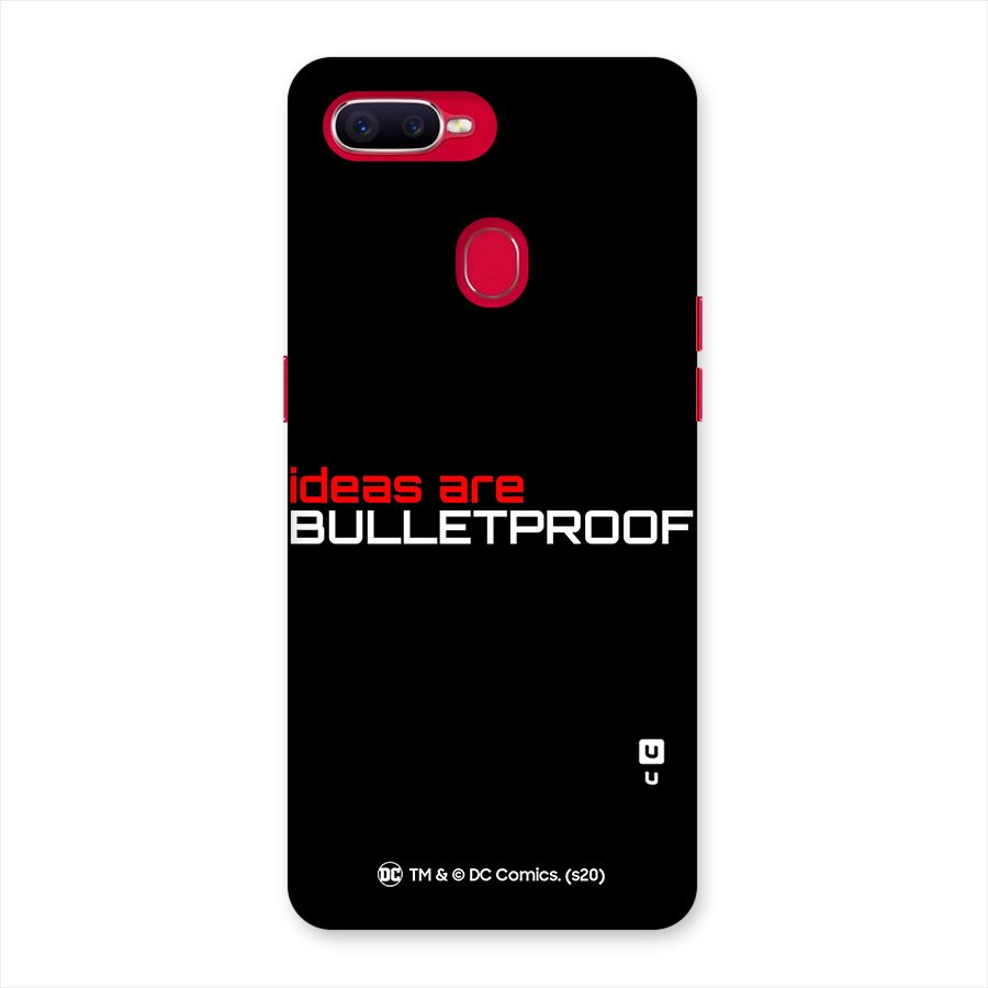 Vendetta Ideas are Bulletproof Back Case for Oppo F9 Pro