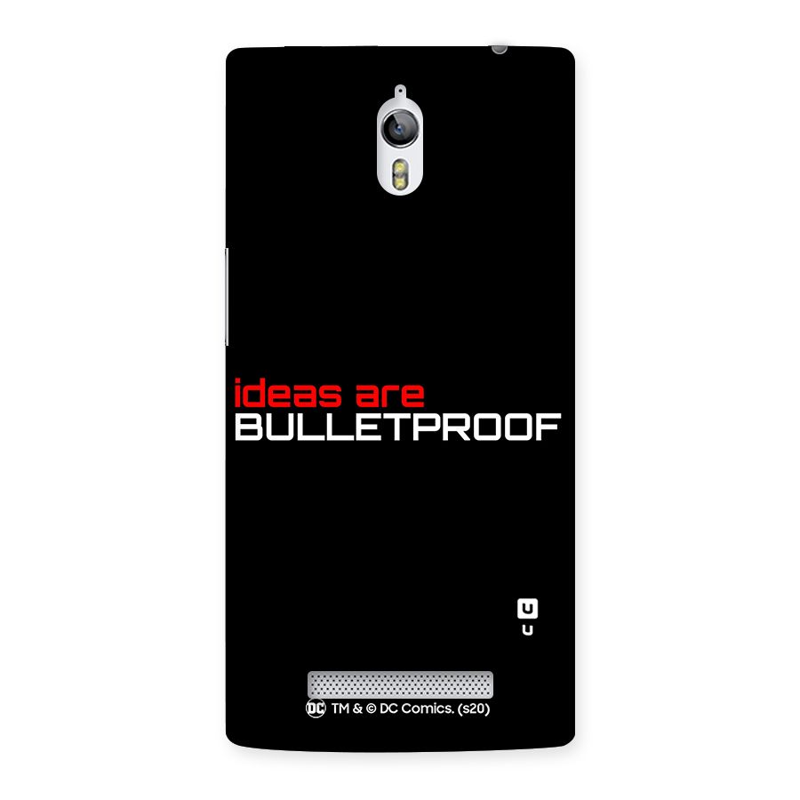 Vendetta Ideas are Bulletproof Back Case for Oppo Find 7