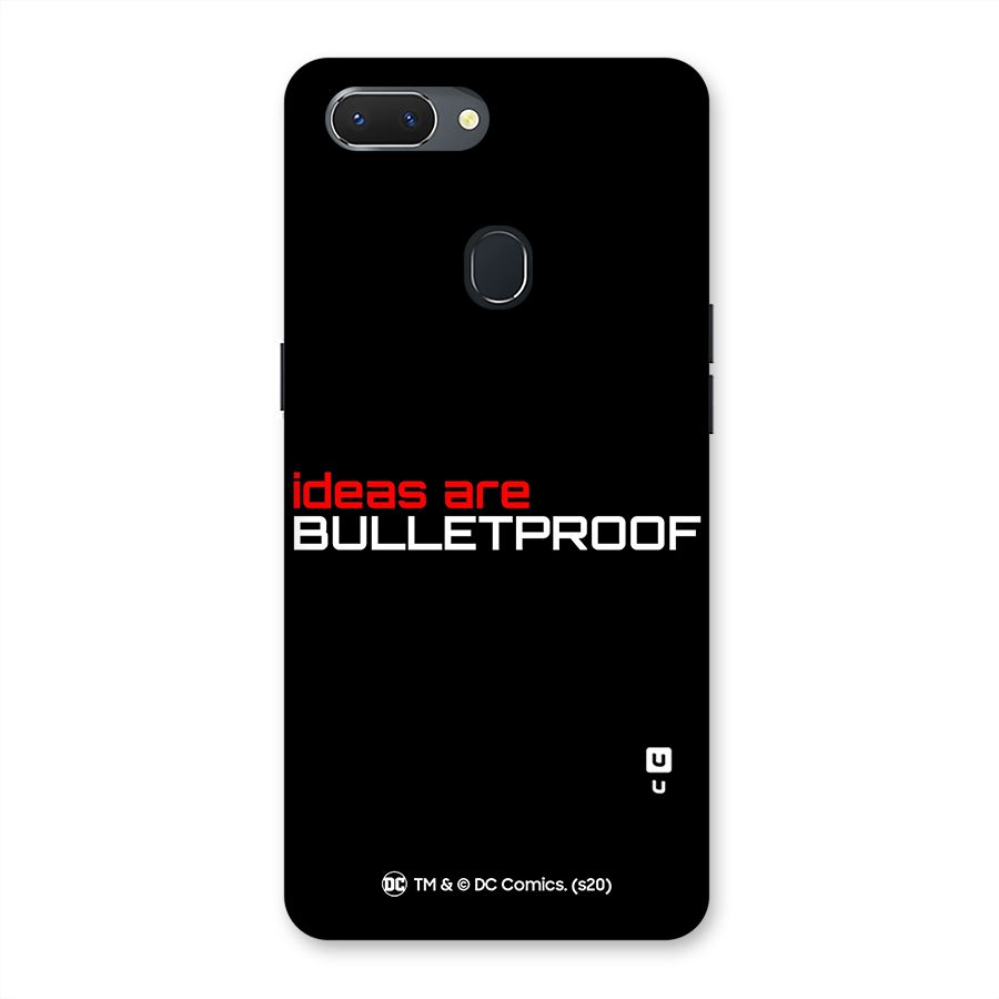 Vendetta Ideas are Bulletproof Back Case for Oppo Realme 2
