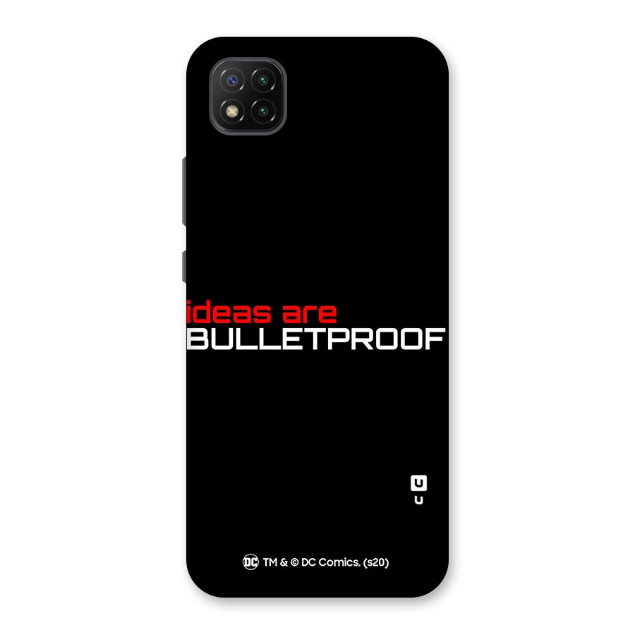 Vendetta Ideas are Bulletproof Back Case for Poco C3