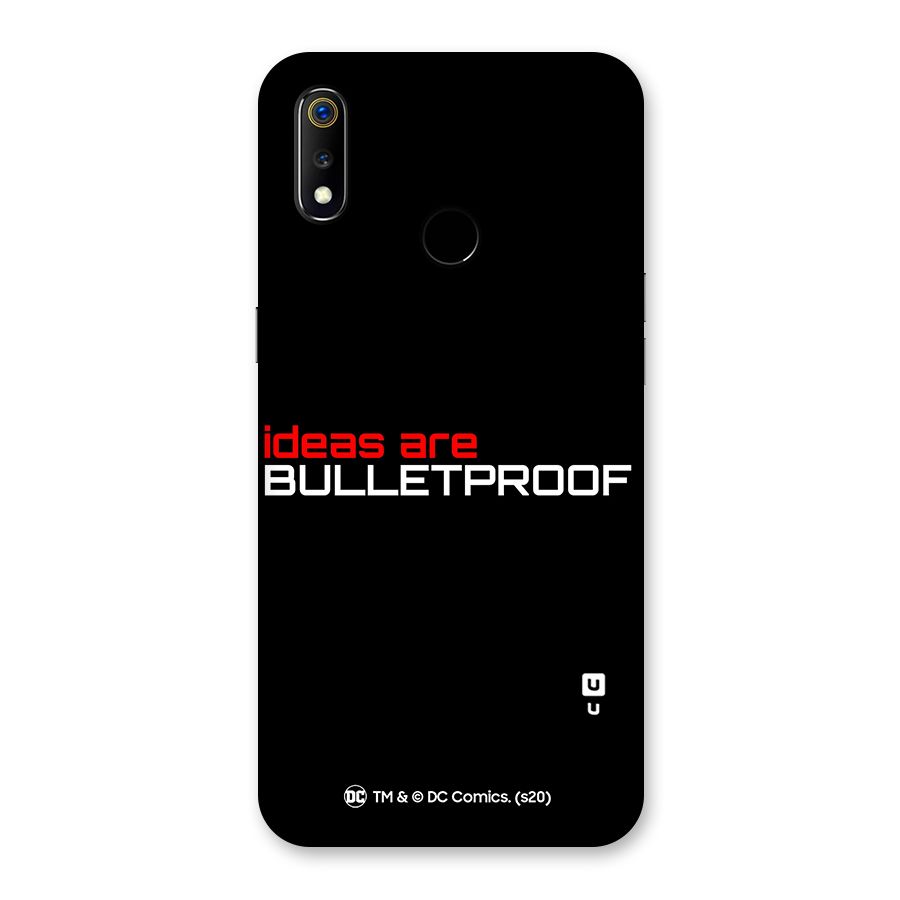 Vendetta Ideas are Bulletproof Back Case for Realme 3
