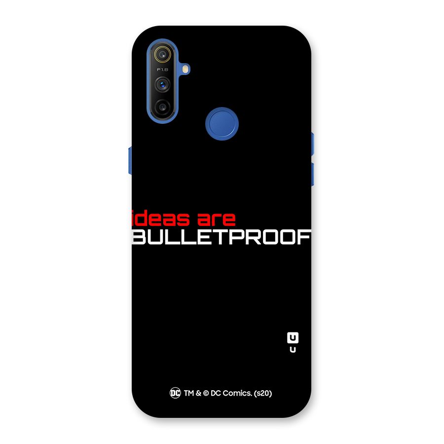 Vendetta Ideas are Bulletproof Back Case for Realme Narzo 10A