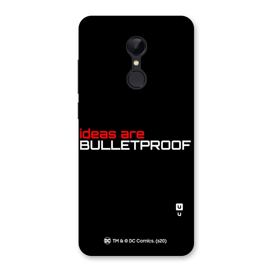 Vendetta Ideas are Bulletproof Back Case for Redmi 5