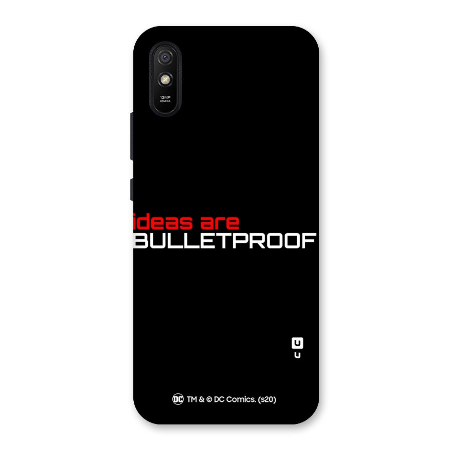 Vendetta Ideas are Bulletproof Back Case for Redmi 9A