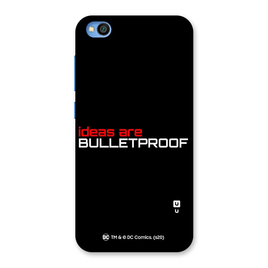 Vendetta Ideas are Bulletproof Back Case for Redmi Go