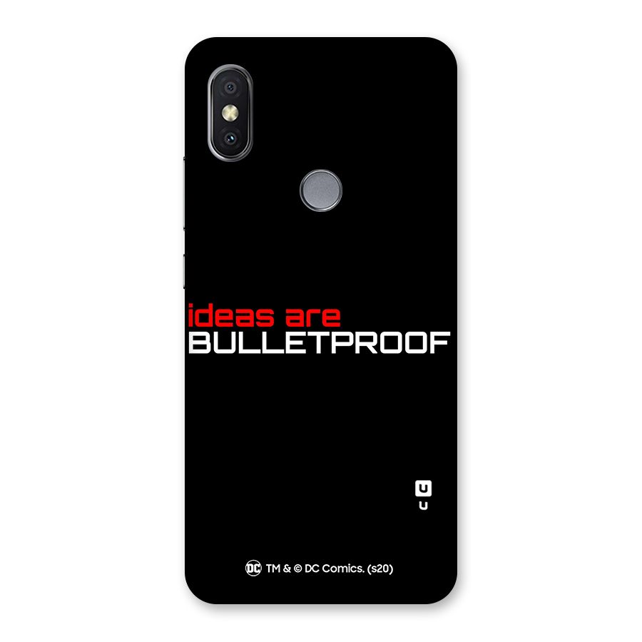 Vendetta Ideas are Bulletproof Back Case for Redmi Y2