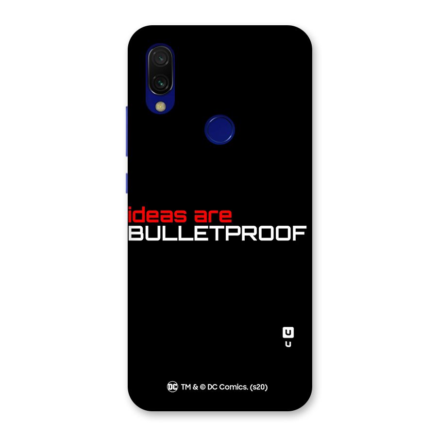Vendetta Ideas are Bulletproof Back Case for Redmi Y3