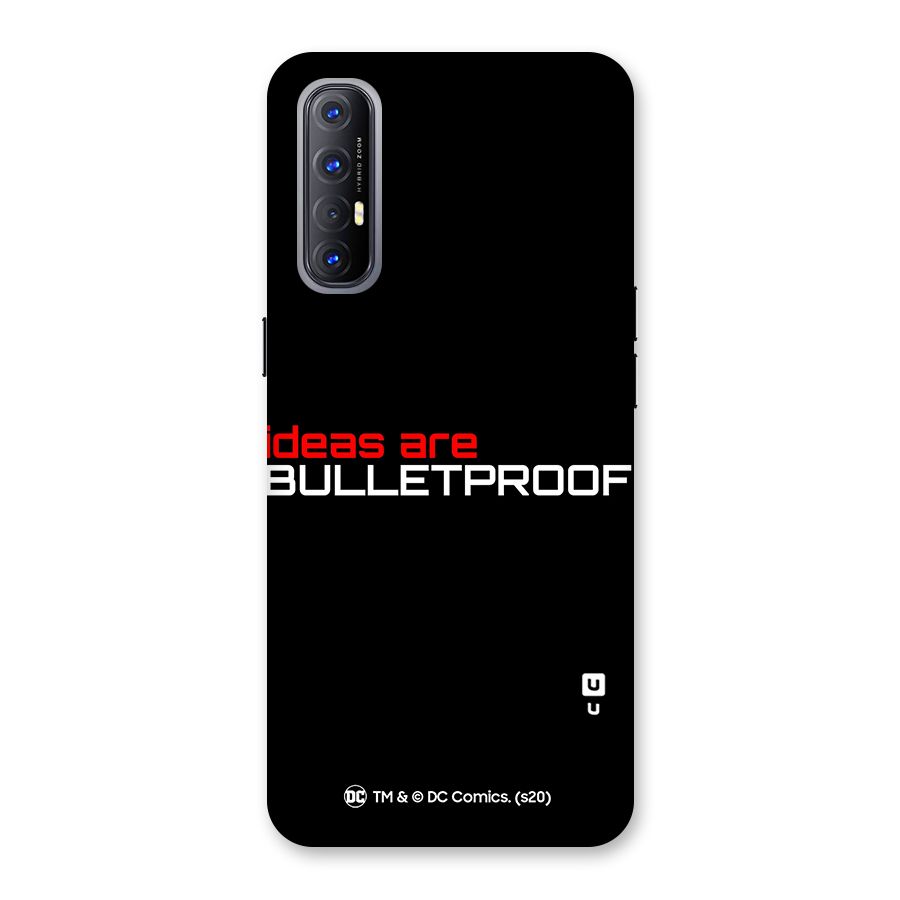 Vendetta Ideas are Bulletproof Back Case for Reno3 Pro