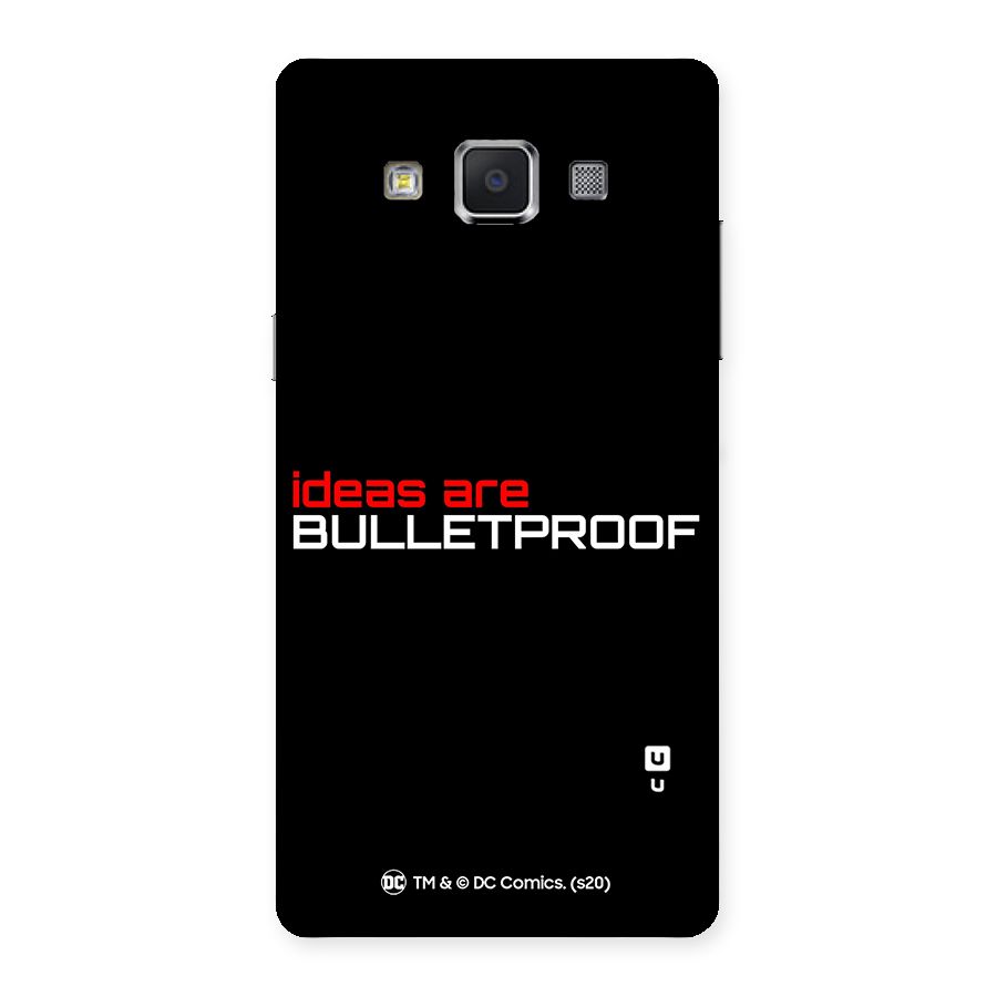 Vendetta Ideas are Bulletproof Back Case for Samsung Galaxy A5