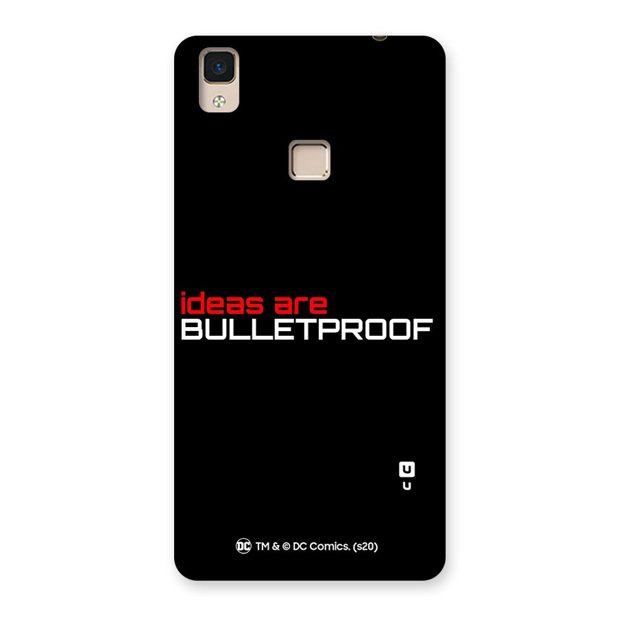 Vendetta Ideas are Bulletproof Back Case for V3 Max