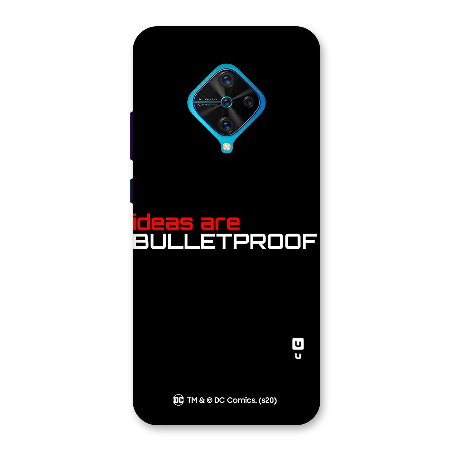 Vendetta Ideas are Bulletproof Back Case for Vivo S1 Pro