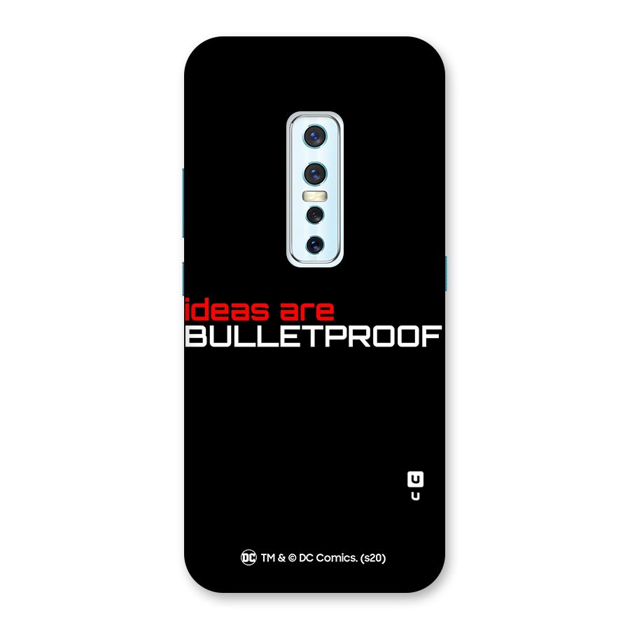 Vendetta Ideas are Bulletproof Back Case for Vivo V17 Pro