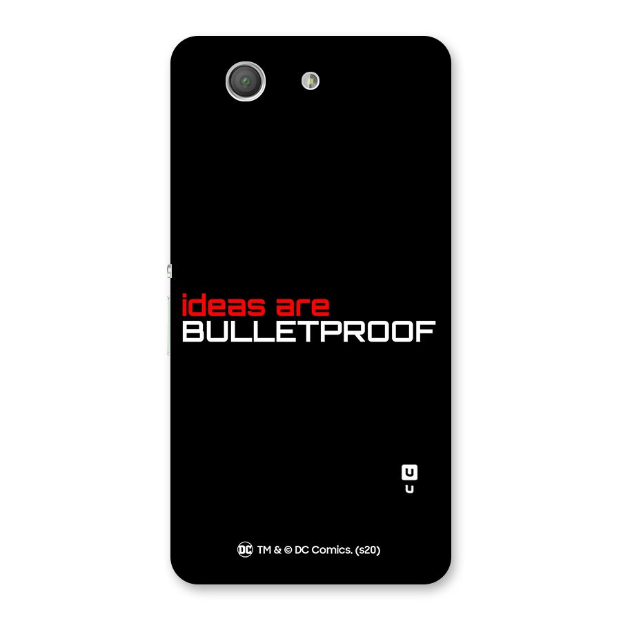 Vendetta Ideas are Bulletproof Back Case for Xperia Z3 Compact