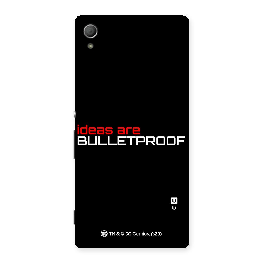 Vendetta Ideas are Bulletproof Back Case for Xperia Z4