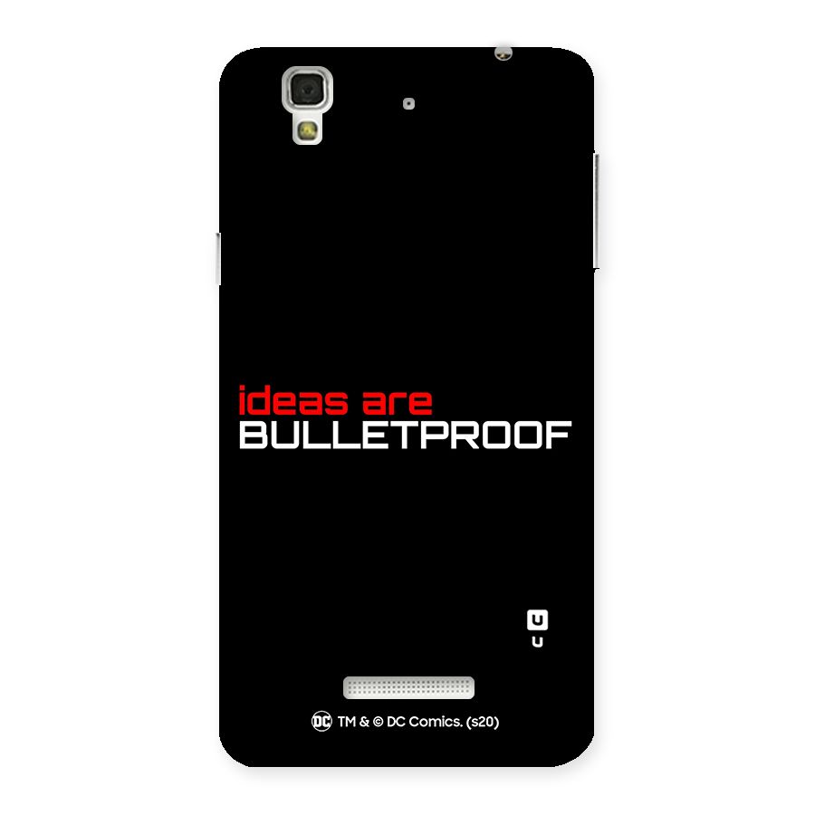Vendetta Ideas are Bulletproof Back Case for Yu Yureka