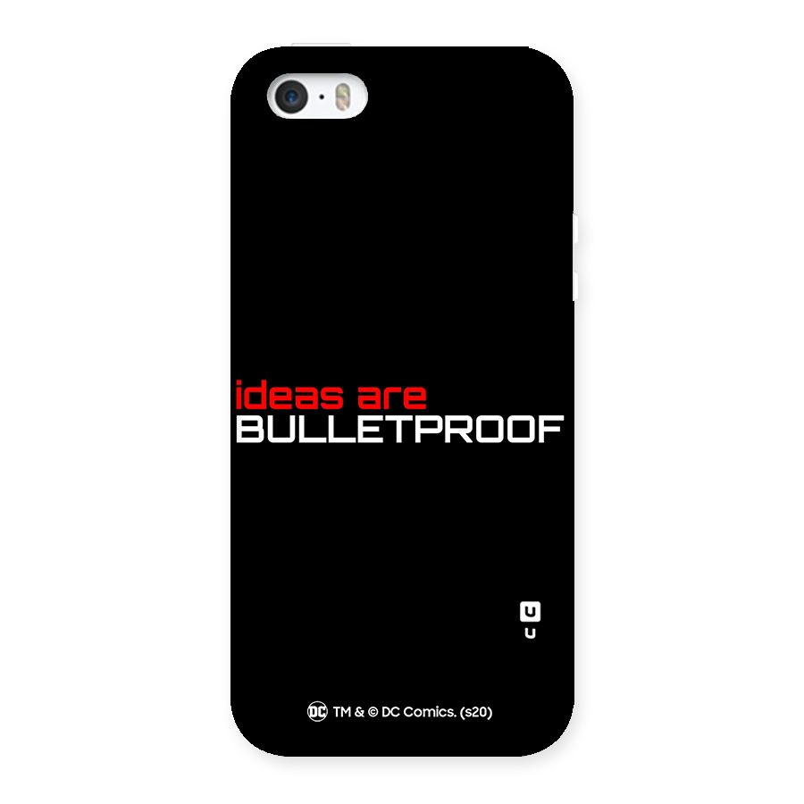 Vendetta Ideas are Bulletproof Back Case for iPhone 5 5S