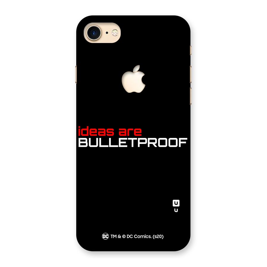 Vendetta Ideas are Bulletproof Back Case for iPhone 7 Apple Cut