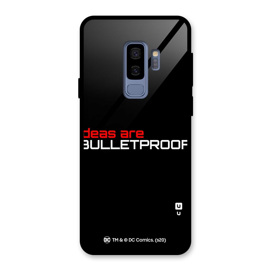 Vendetta Ideas are Bulletproof Glass Back Case for Galaxy S9 Plus