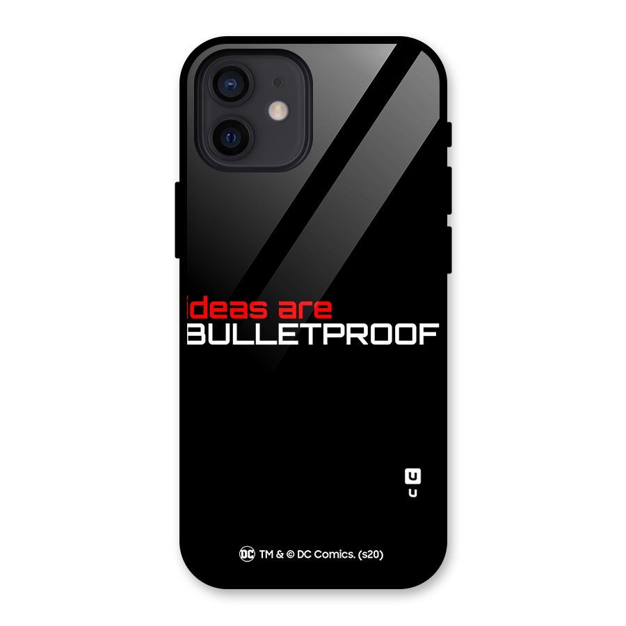 Vendetta Ideas are Bulletproof Glass Back Case for iPhone 12