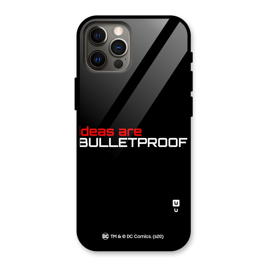 Vendetta Ideas are Bulletproof Glass Back Case for iPhone 12 Pro