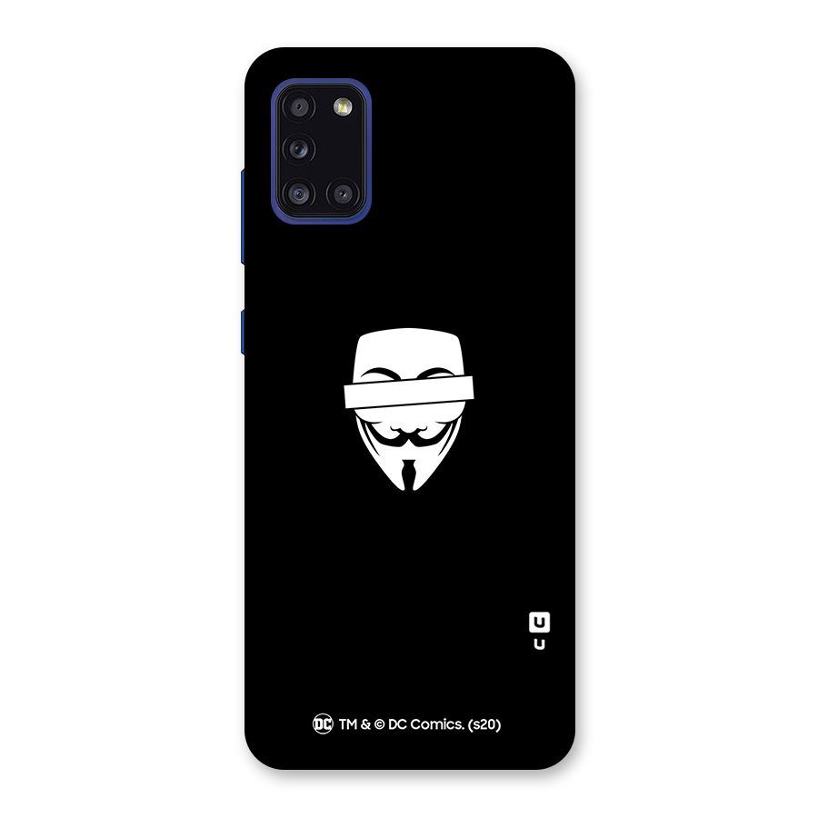 Vendetta Minimal Mask Back Case for Galaxy A31
