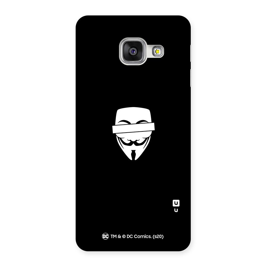 Vendetta Minimal Mask Back Case for Galaxy A3 2016