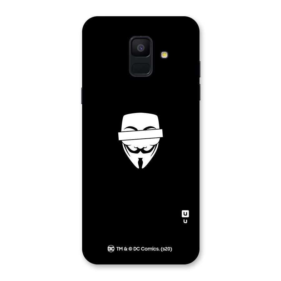 Vendetta Minimal Mask Back Case for Galaxy A6 (2018)