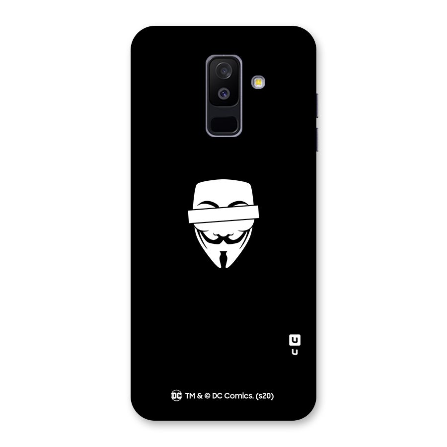 Vendetta Minimal Mask Back Case for Galaxy A6 Plus
