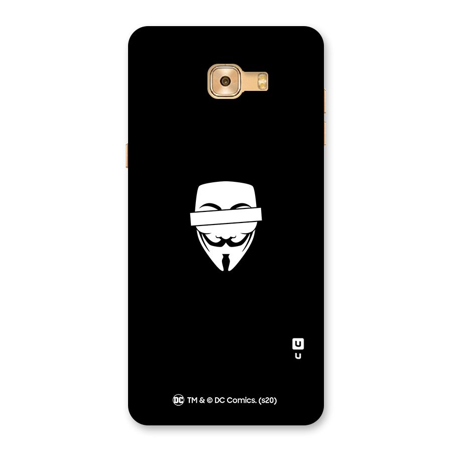 Vendetta Minimal Mask Back Case for Galaxy C9 Pro