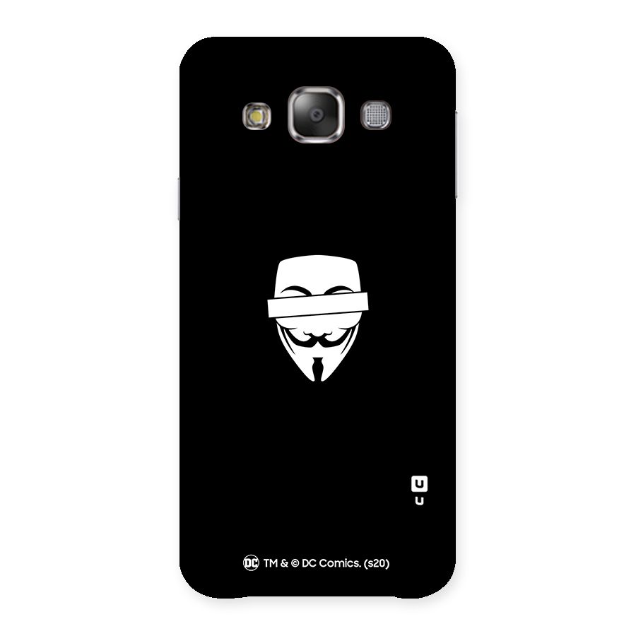 Vendetta Minimal Mask Back Case for Galaxy E7