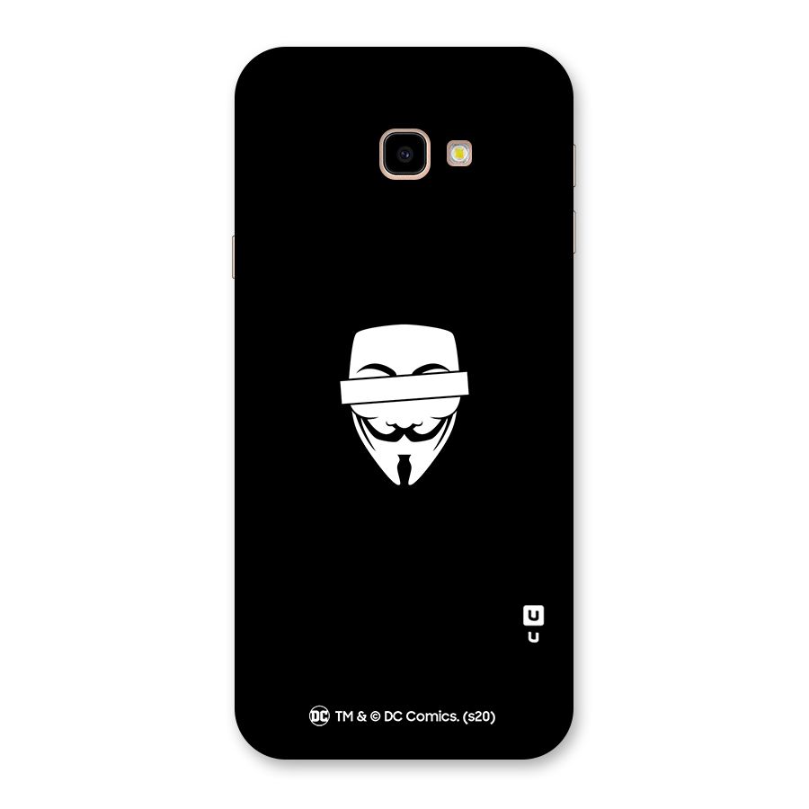 Vendetta Minimal Mask Back Case for Galaxy J4 Plus