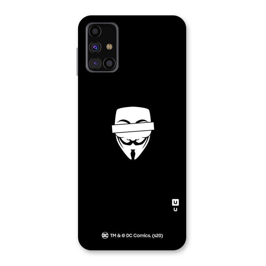 Vendetta Minimal Mask Back Case for Galaxy M31s