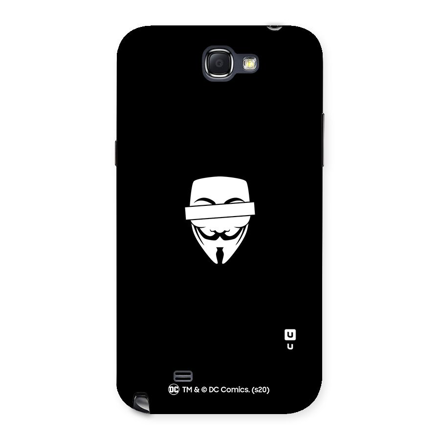 Vendetta Minimal Mask Back Case for Galaxy Note 2